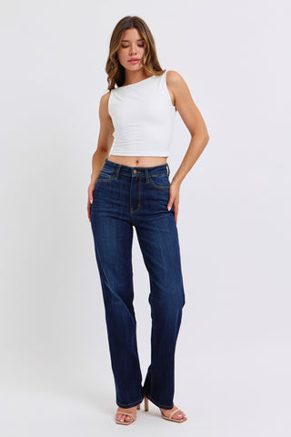 Judy Blue HW Straight Jeans