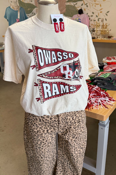 Owasso Rams Earrings