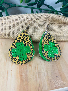 ☘️ Lucky To Have You St. Patrick's Earrings