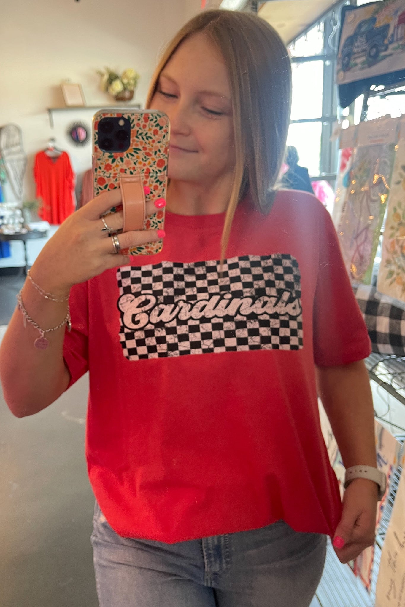 Checkered Cards Tee