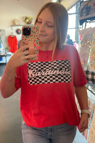 Checkered Cards Tee