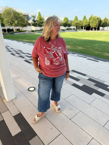 Boho Touchdown Season Tee
