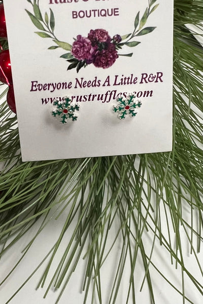 Merry Christmas Lane Earrings