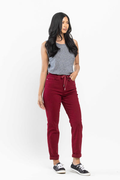 Judy Blue Scarlet Jogger