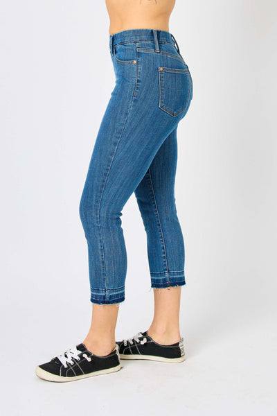 Judy Blue High Waisted Pull On Capri - FINAL SALE