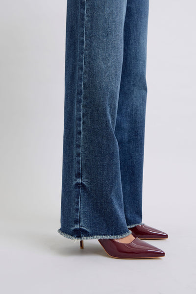 Judy Blue Mid Rise Dark Jeans