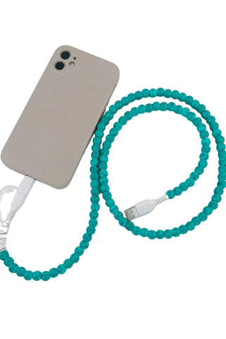 2 in 1 Beaded Charger - Turquoise