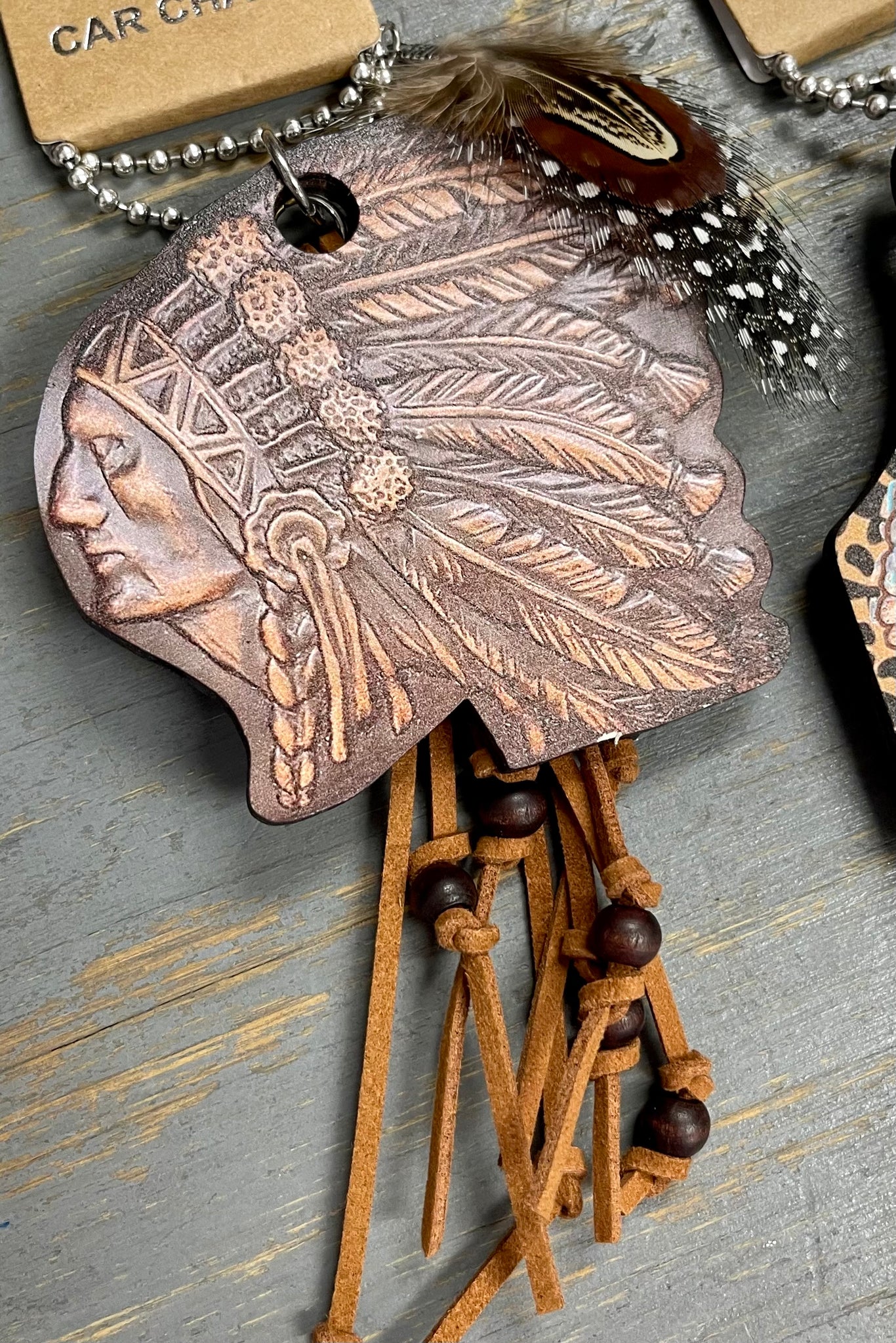 Wild Wooden Car Charms