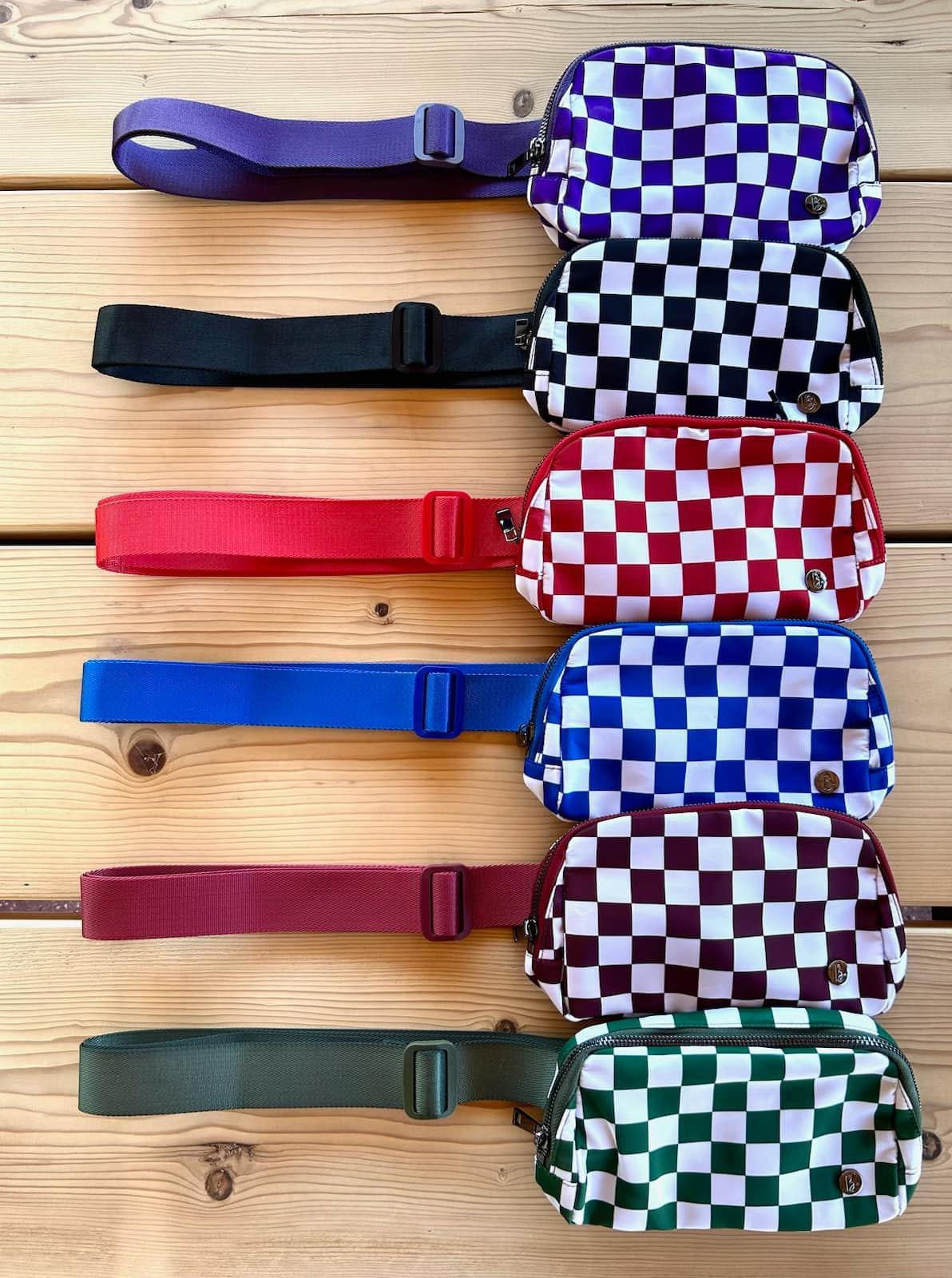 Checkerboard fanny pack online