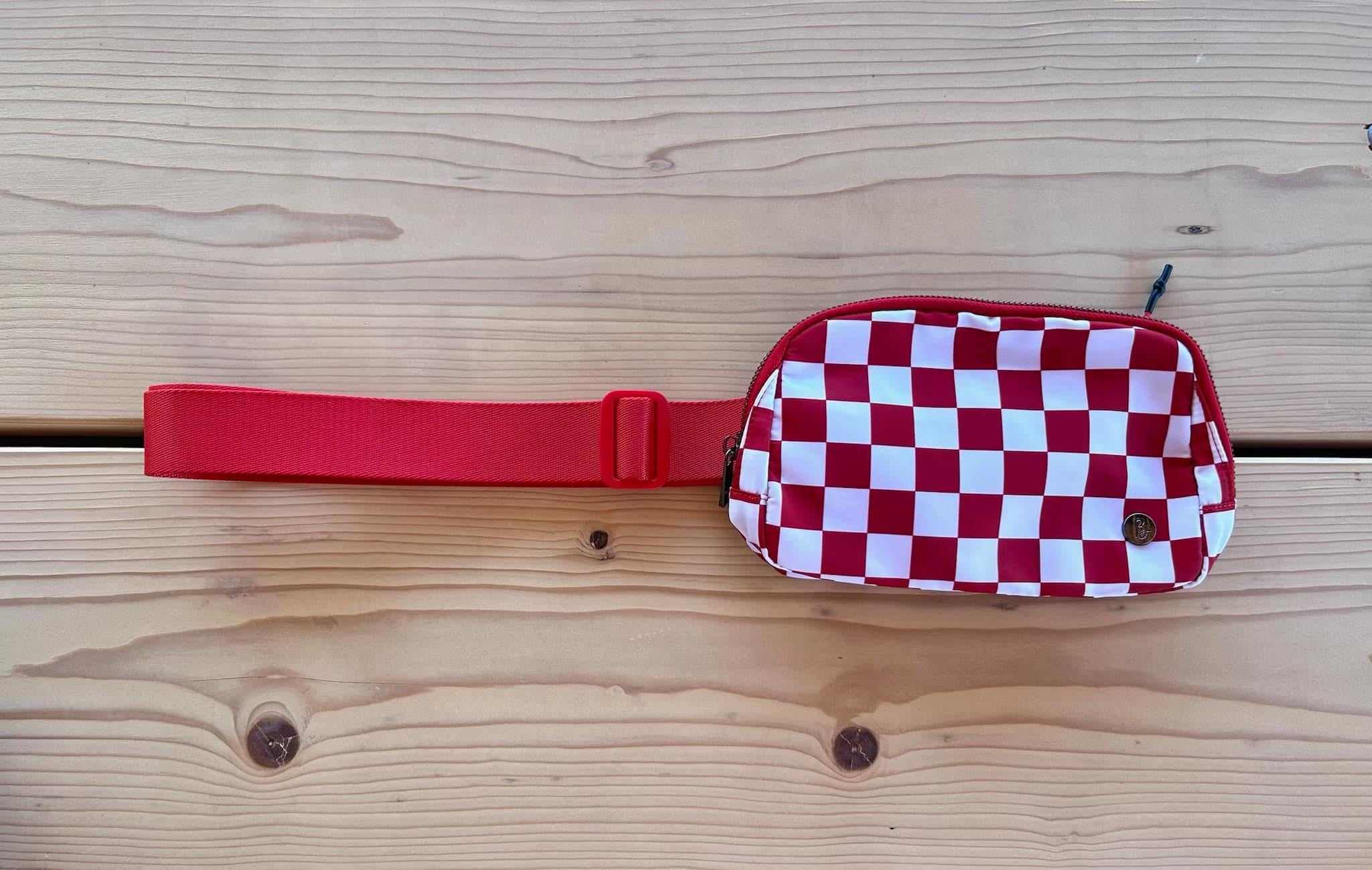 Bum bag checkerboard sale