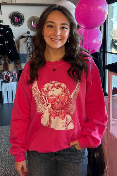 Cutsey Cupid Sweatshirt