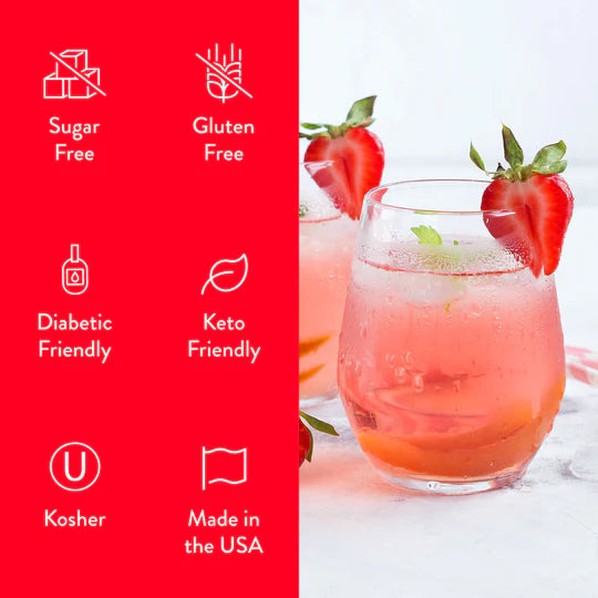 Skinny Mixes Sugar Free Strawberry Syrup