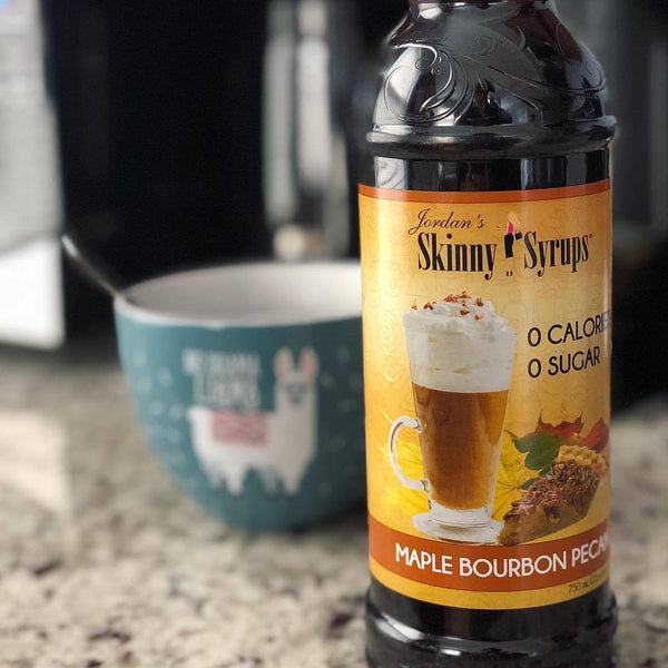 Sugar Free Maple Bourbon Pecan Syrup