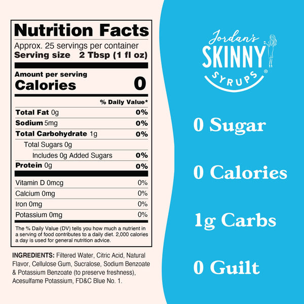 Sugar Free Sour Genie™ Syrup Jordan's Skinny Mixes