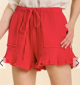 Zara Ruffle Shorts