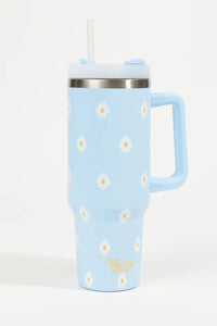 Kait Blue 40oz Cup With Handle