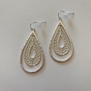 Crazy For You Earrings - Silver