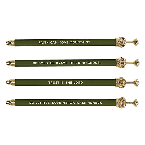 Rhinestone Crown Pens