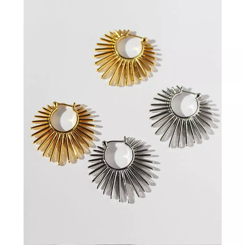 Stargazer Hoop Earrings