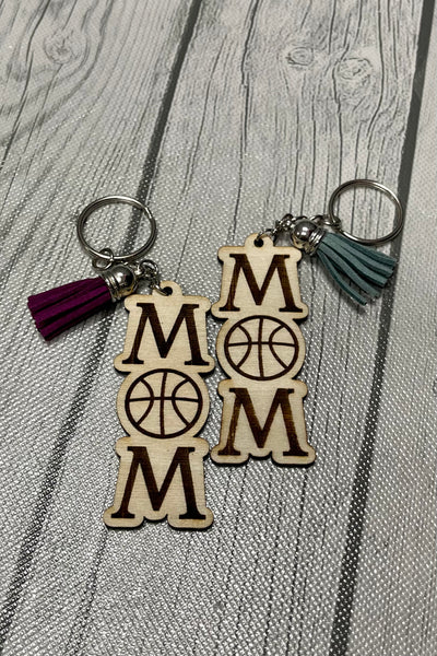 Basketball Mom Keychain