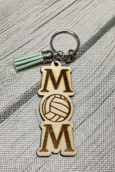 Volleyball Mom Keychain