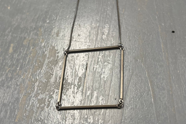 Don't Be Square Necklace