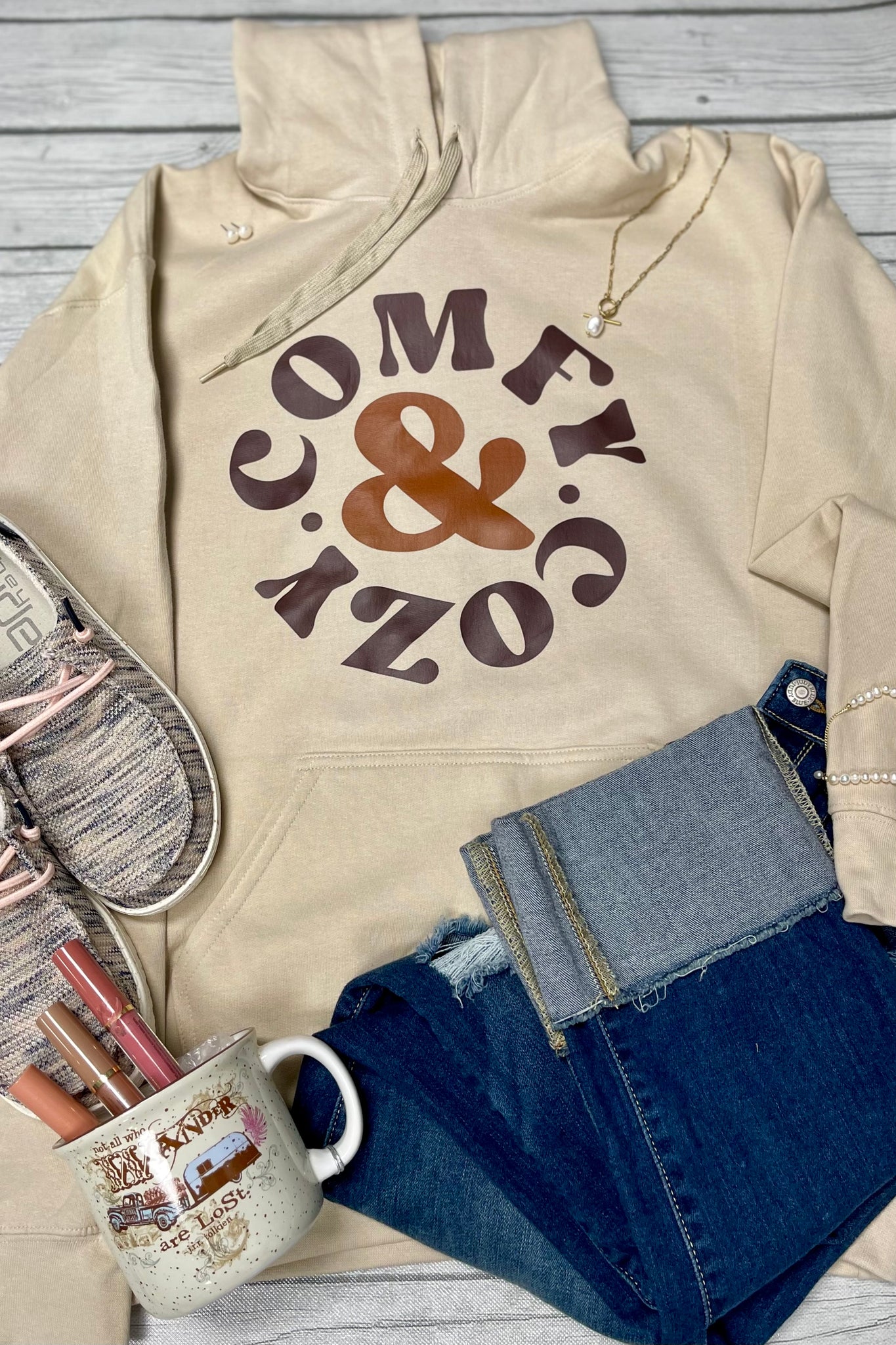 Comfy & Cozy Sweatshirt - Final SALE