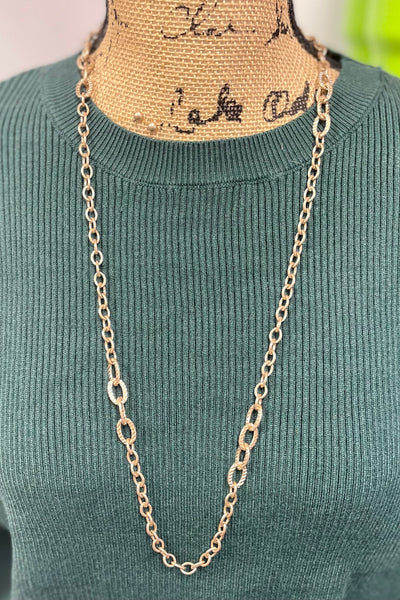 Subtle & Sweet Gold Necklace Set