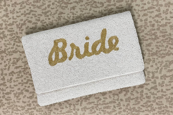 Shine Bright Like A Bride Clutch - Final SALE