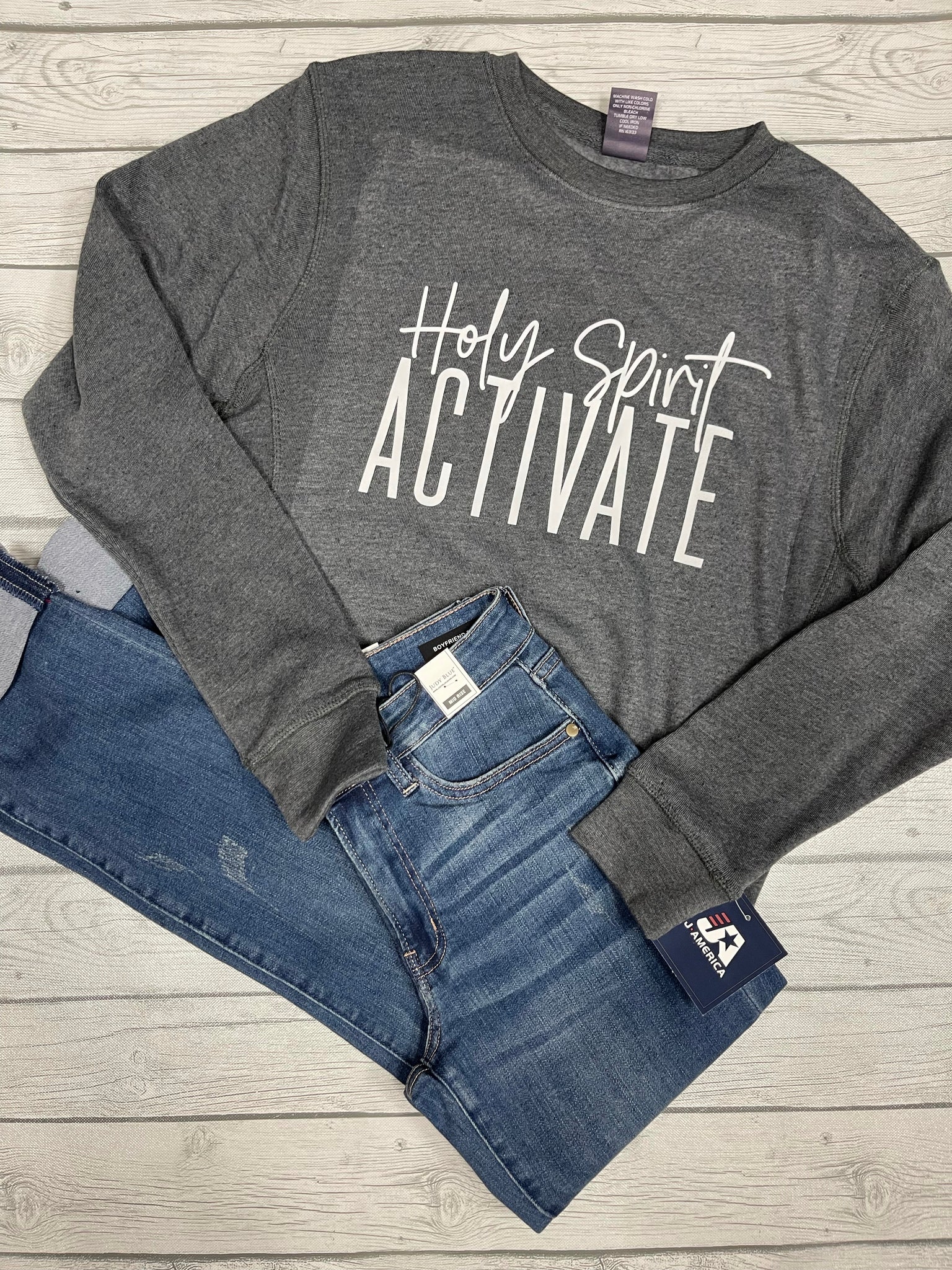 Holy Spirit Activate Sweatshirt - Final SALE