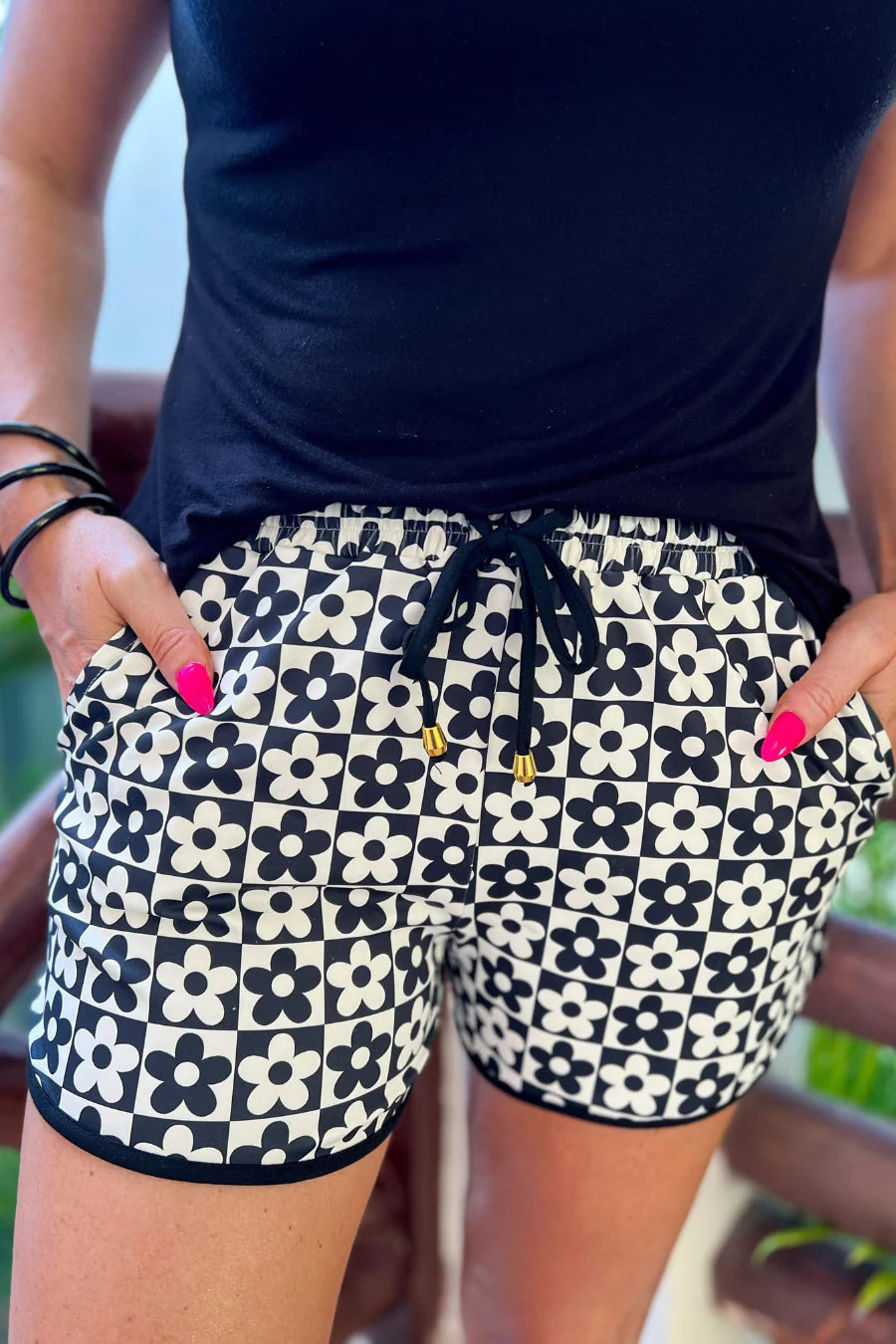 New Habits Checkered Everyday Shorts