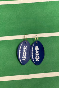 Gameday Leather Earrings
