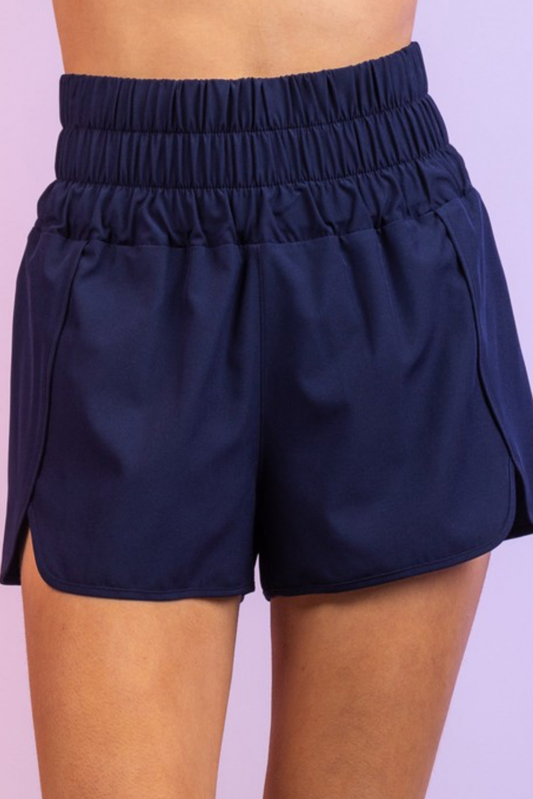 Active Wear Shorts - Navy