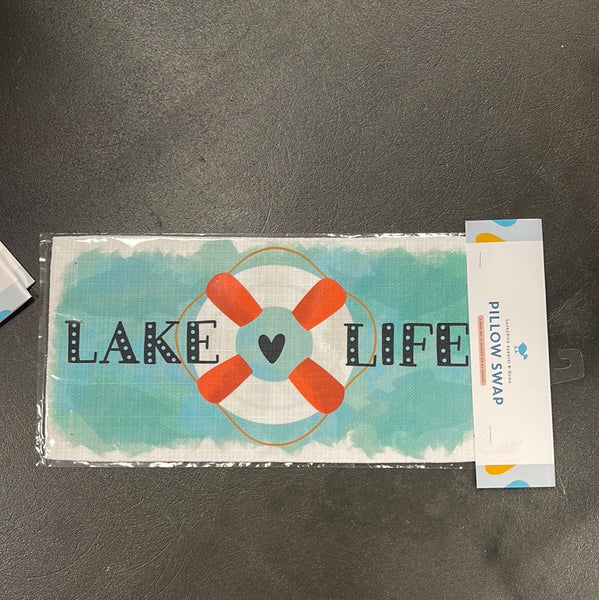 Lake Life Pillow Swap