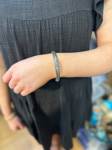 Silver Stacking Bracelets