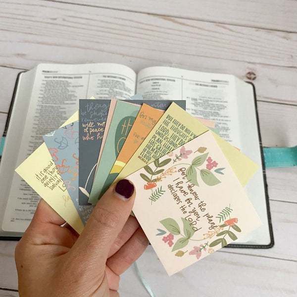 Jeremiah 29:11 Prayer cards  | Bible affirmations | Attributes of God | Scripture affirmation cards
