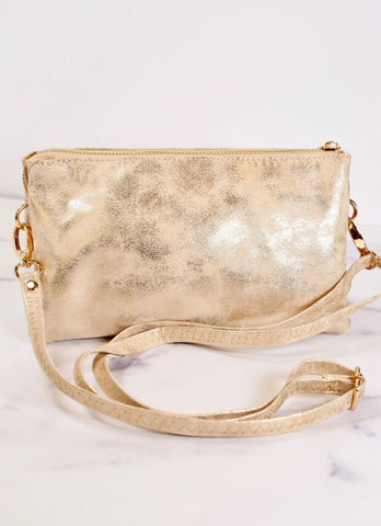 Liz Crossbody Bag Glimmer Gold
